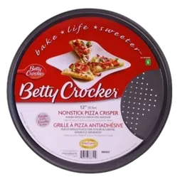 Base Bandeja Metalica Hornear Cocinar Pizza Betty Crocker 1a