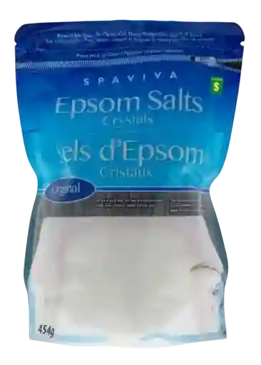 Bolsa Cristales Sal Epsom Sulfato Magnesio Baño