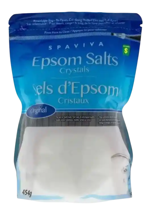 Bolsa Cristales Sal Epsom Sulfato Magnesio Baño