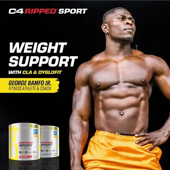 C4 Ripped Sport Pre Entreno Fruit Punch 30 Servicios