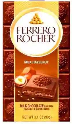 Tableta Ferrero Chocolate Con Leche Relleno De Avellanas Y Almendras 90g