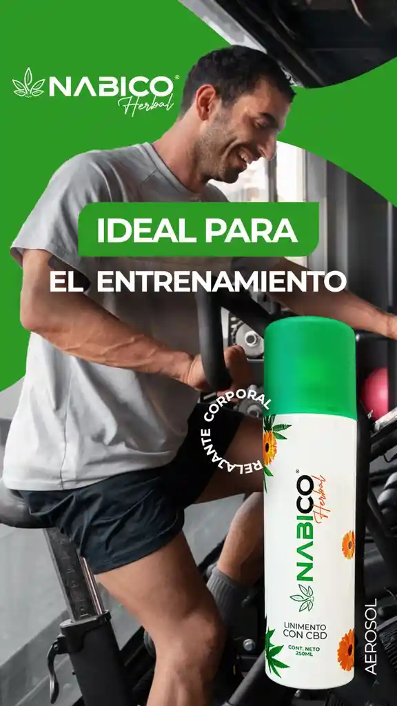 Nabico Aerosol Herbal - 250ml - Delicado Y Efectivo