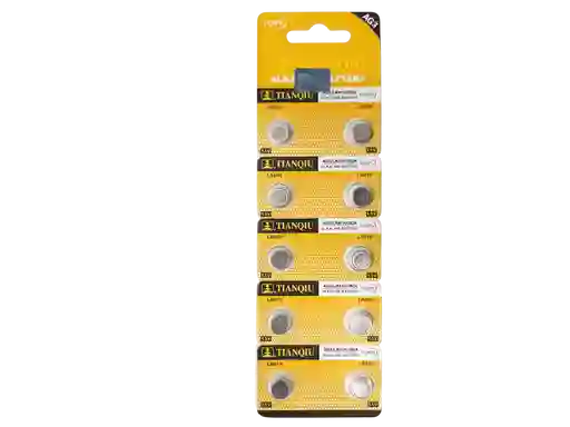 Pila Batería De Botón Ag-3 392 A 1.5v Paquete X 10 Unidades