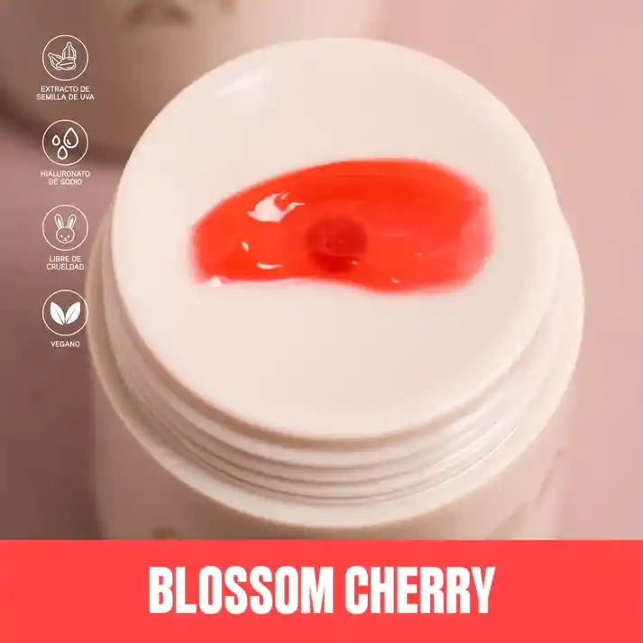 Mascarilla Para Labios Lip Balm Mask Atenea Tono Blossom Cherry