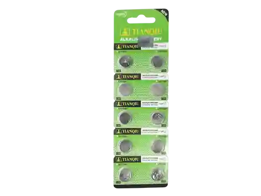Pila Batería De Botón Ag-10 389 A Lr 1130h 1.5v Paquete X 10 Unidades
