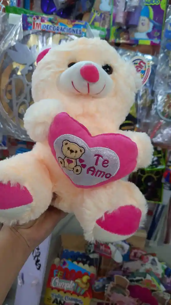 Peluce Oso Te Amo 30 Cm