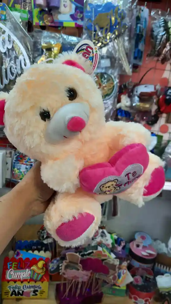 Peluce Oso Te Amo 30 Cm