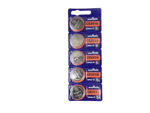 Pila Batería Tipo Moneda 2016 3v Paquete X 5 Unidades
