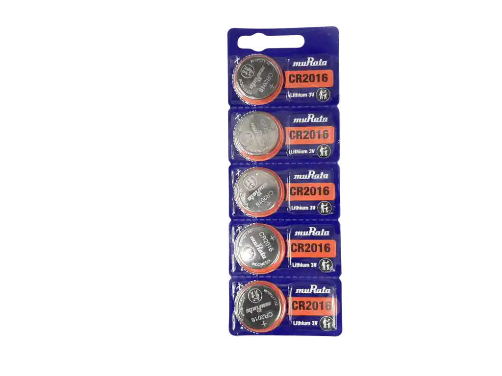Pila Batería Tipo Moneda 2016 3v Paquete X 5 Unidades