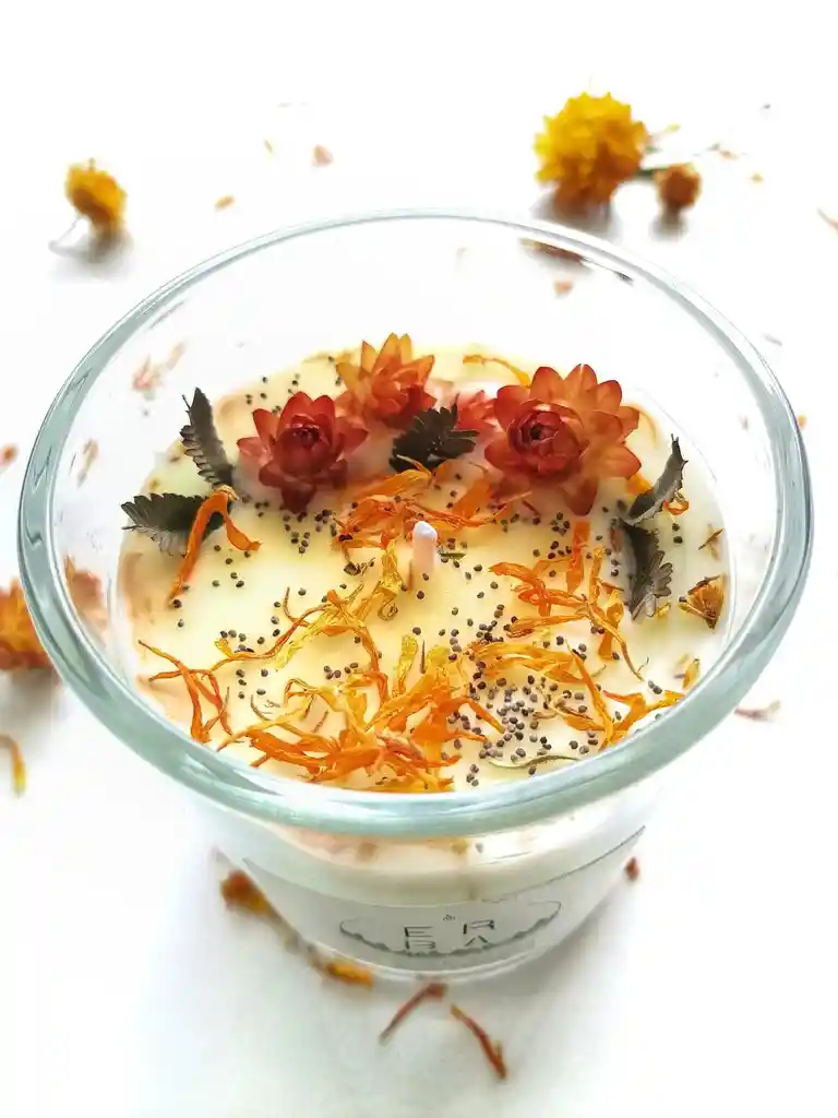 Vela Amarilla Aromática Naturale