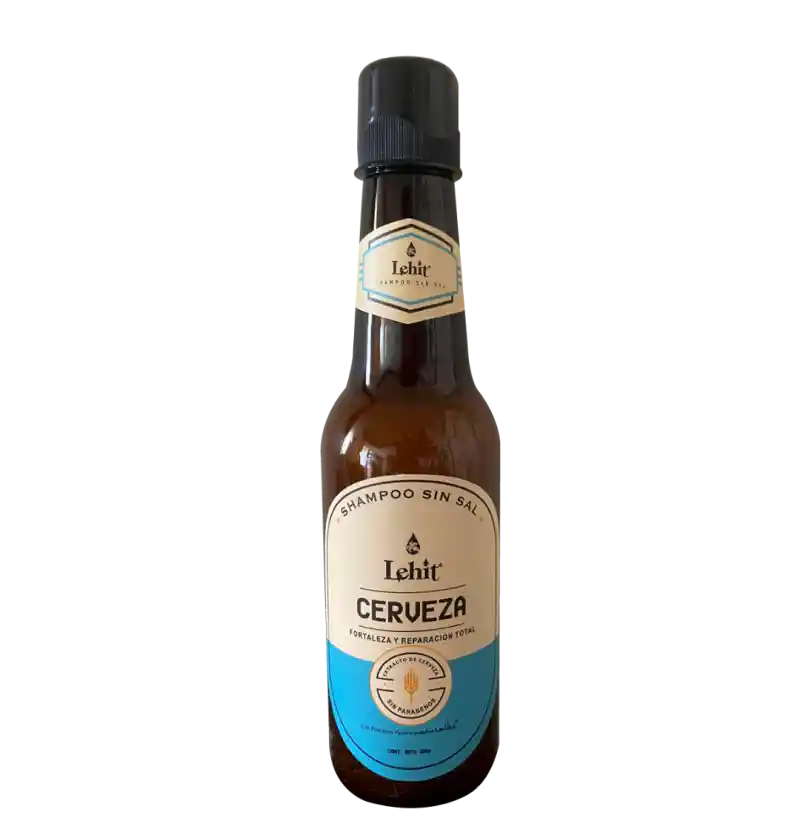 Shampo Cerveza Sin Sal 300g Lehit