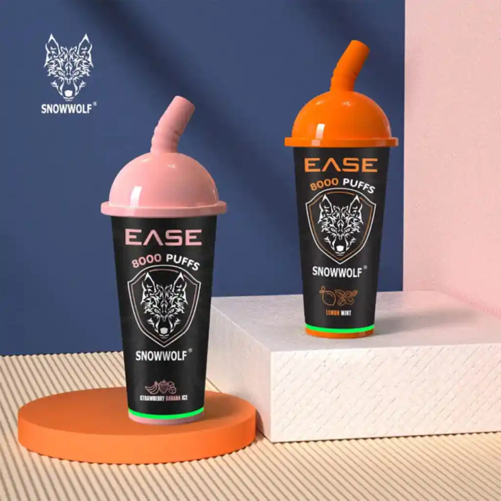 Vaper Snowwolf Ease 8000 Puff - Lemon Mint (menta Limón)