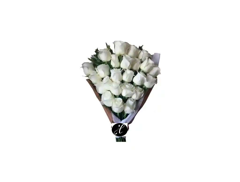 Bouquet 24 Rosas Blancas -1