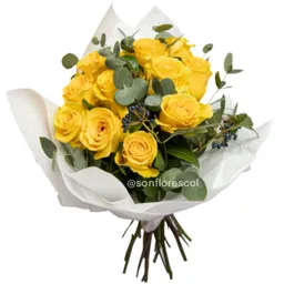 Rosas X12 Amarillas