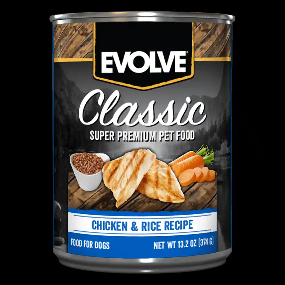 Evolve Dog Lata Chicken X13.2 Oz - 374 Gr