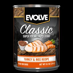 Evolve Dog Lata Turkey X13.2 Oz - 374 Gr