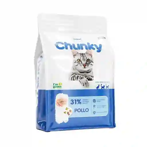 Chunky Gatos Pollo X1.5kl 154974