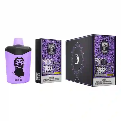 Death Row 7.000 Puffs Grape Ice