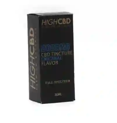 High Cbd Tintura De Cbd Original 2000mg