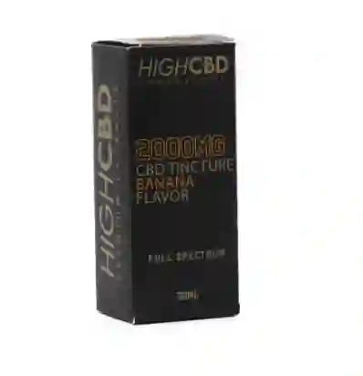 High Cbd Tintura De Cbd Banana Foster 2000mg