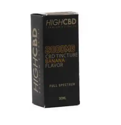 High Cbd Tintura De Cbd Banana Foster 2000mg