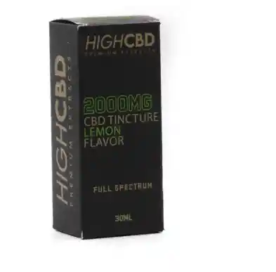 High Cbd Tintura De Cbd De Limón 2000mg