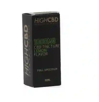 High Cbd Tintura De Cbd De Limón 1000mg