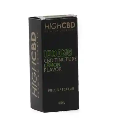 High Cbd Tintura De Cbd De Limón 1000mg