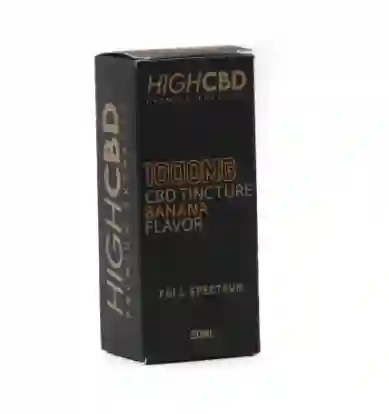 High Cbd Tintura De Cbd Banana Foster 1000mg