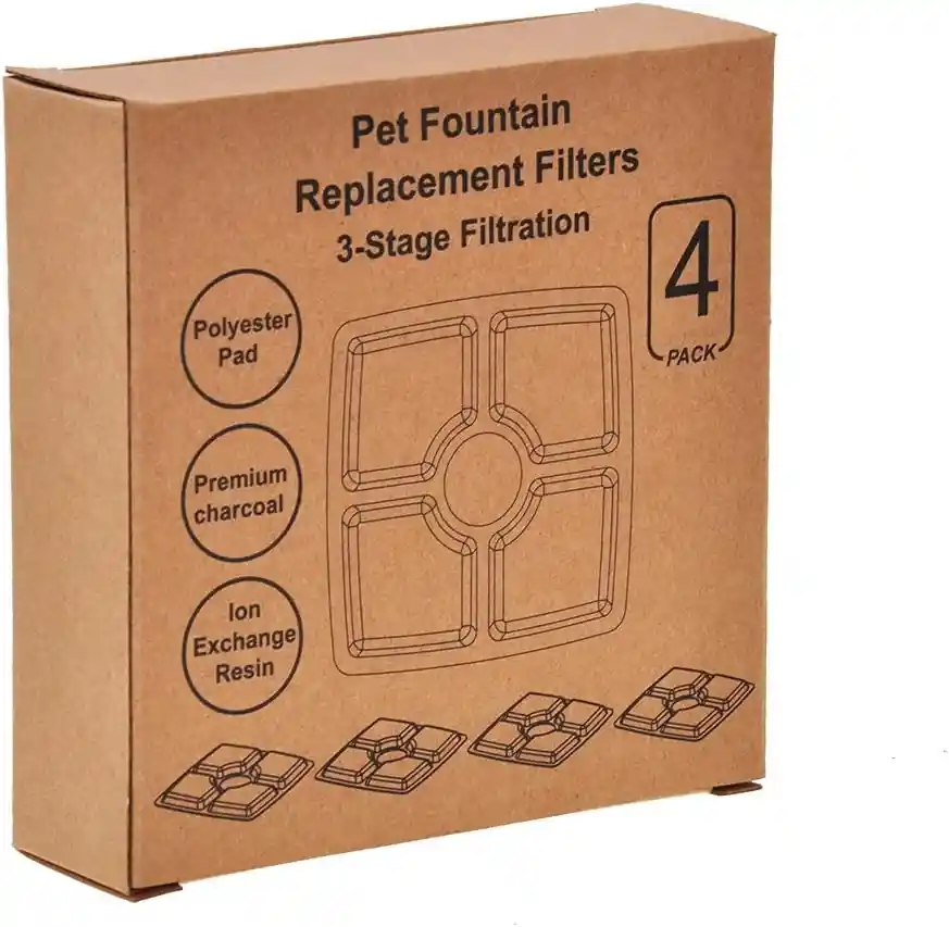 Peto Pets Repuesto Filtro Fuente * 6