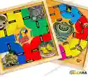 Juego De Mesa Parques X4 Puestos + Fichas