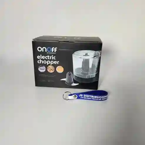 Mini Picatodo Alimentos Negro 100w Onoff