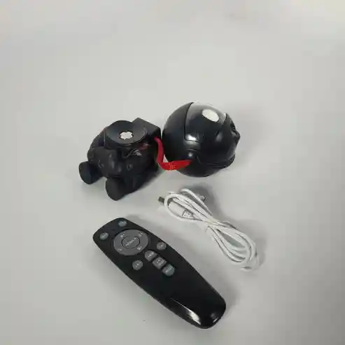 Proyector Astronauta Sentado Estrellas Galaxia Luz Led Negro