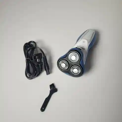 Maquina De Afeitar Recargable 3 Cabezas Promozer