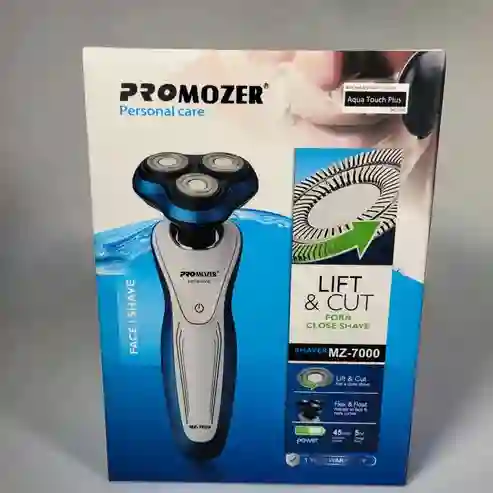 Maquina De Afeitar Recargable 3 Cabezas Promozer