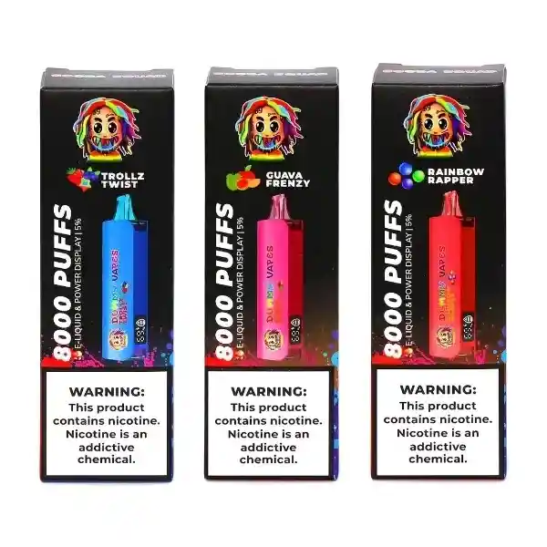 Vape Dummy 8000 Puff 5% Nic Salt