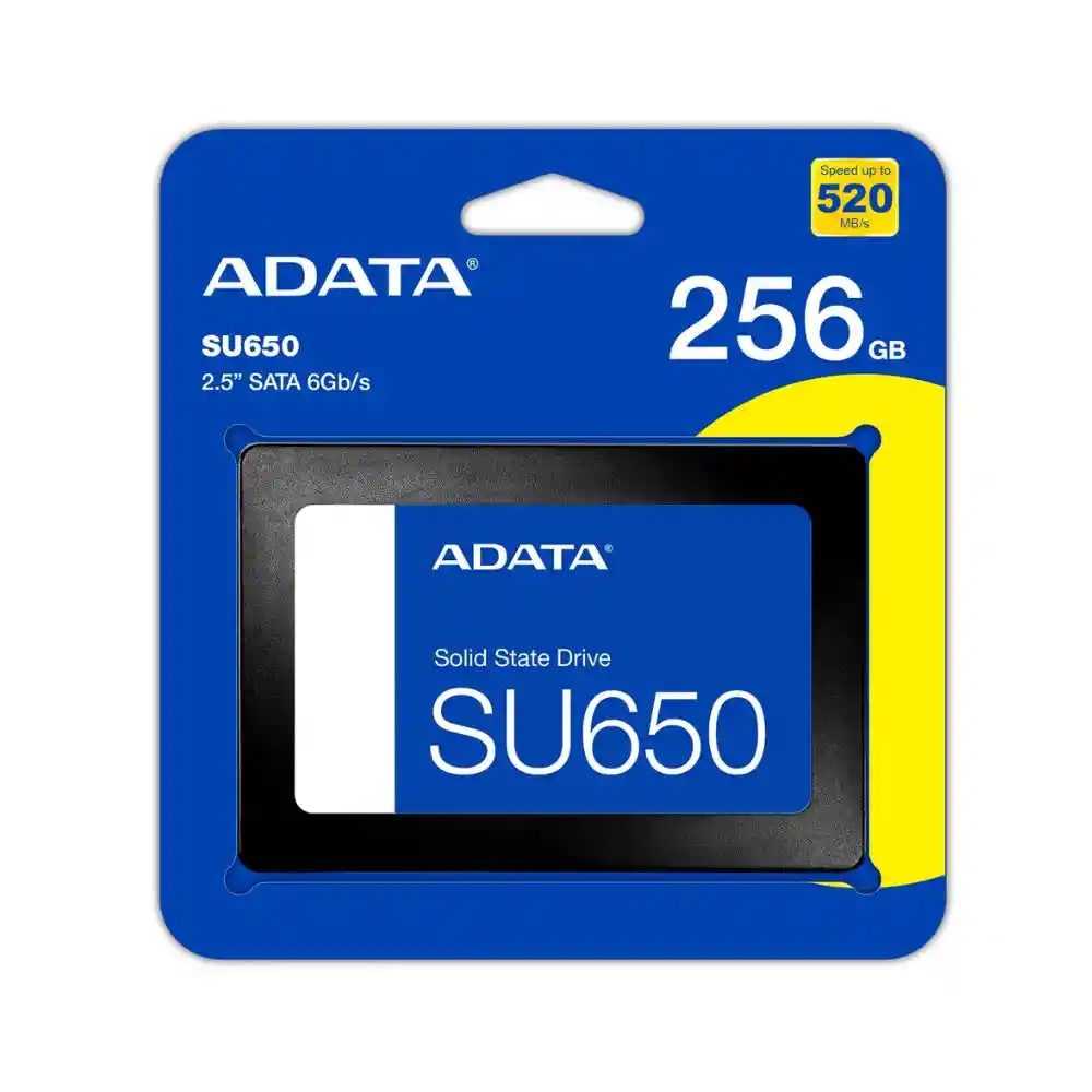 Adata Ssd Sata Modelo Su650 256gb