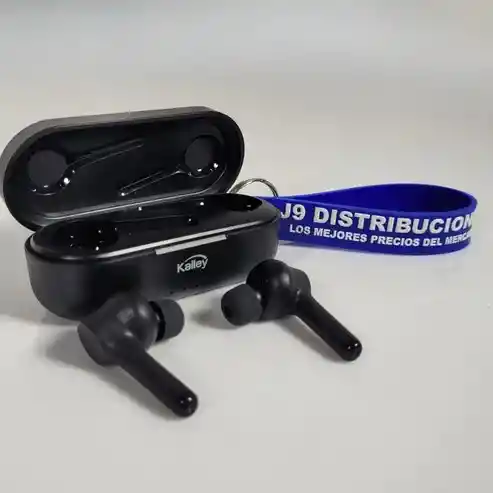 Audífonos Kalley Inalámbricos Bluetooth In Ear K-audbt Negro