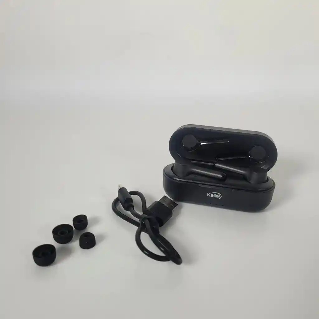 Audífonos Kalley Inalámbricos Bluetooth In Ear K-audbt Negro