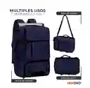 Mochila Bolso Maleta Multifuncional Viajero Gran Capacidad Impermeable Innovo Azul Bags