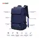 Mochila Bolso Maleta Multifuncional Viajero Gran Capacidad Impermeable Innovo Azul Bags