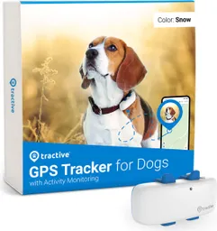 Gps Para Perros Con Monitoreo De Actividad Tractive 4 ,snow Color Impermeable