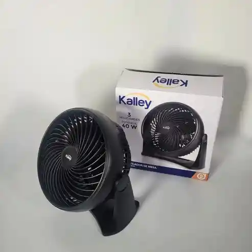 Ventilador De Mesa Kalley 8 Pulgadas