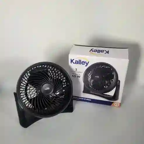 Ventilador De Mesa Kalley 8 Pulgadas