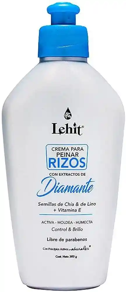 Crema Peinar Rizos De Diamante Lehit 300 Ml