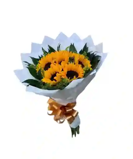 Bouquet De 10 Girasoles