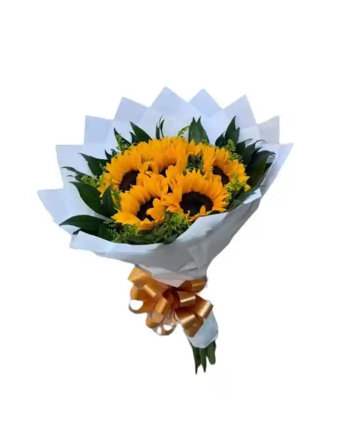 Bouquet De 10 Girasoles