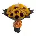 Bouquet De 10 Girasoles