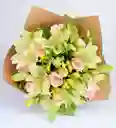Bouquet Lirios Y Rosas