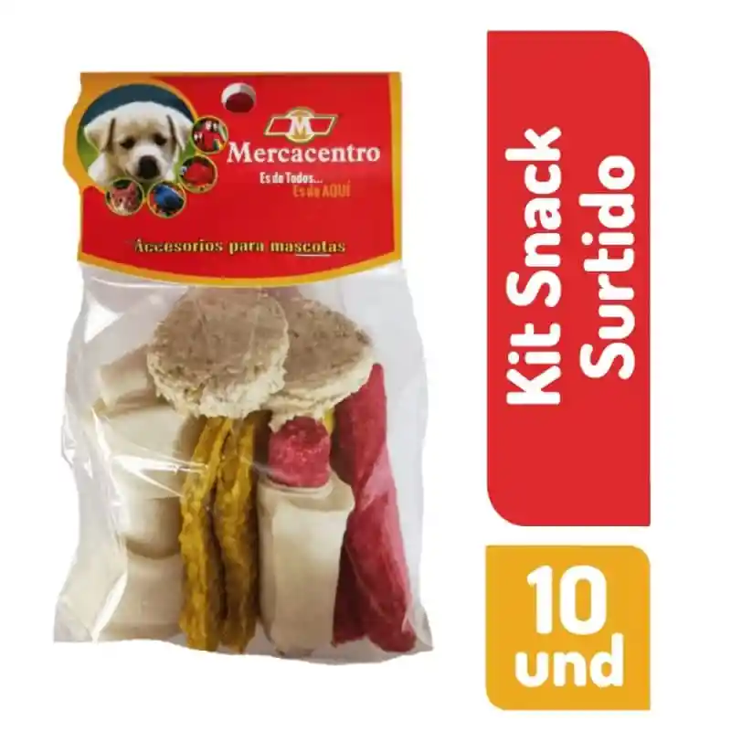 Kit Snack Mercacentro 10 Und Surtido